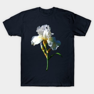 Irises - White Iris in Sunshine T-Shirt